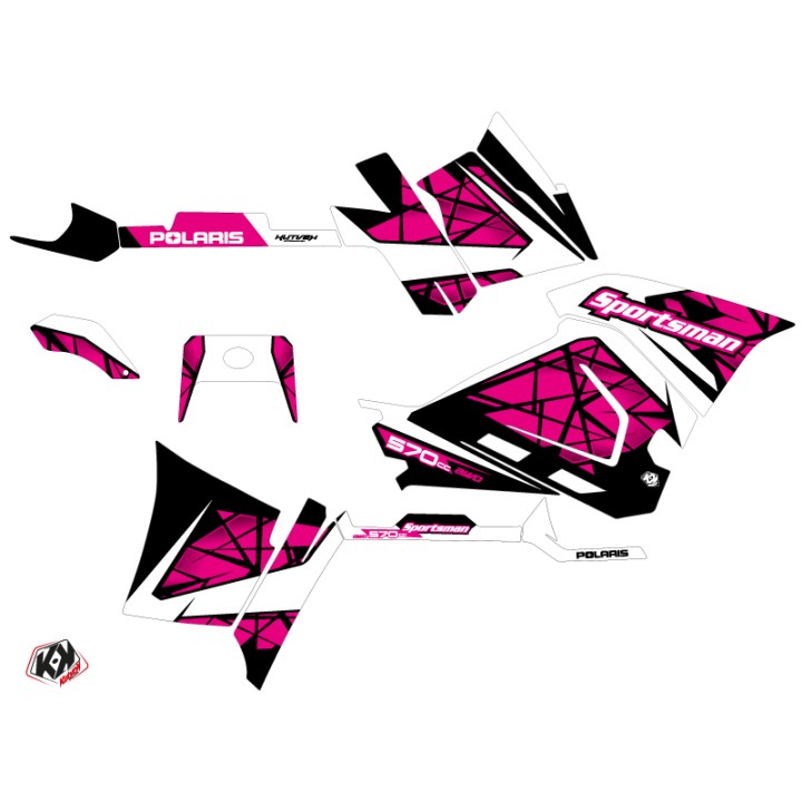 Kit Déco Quad Spin Polaris 570 Sportsman Forest Rose (2018-2020)