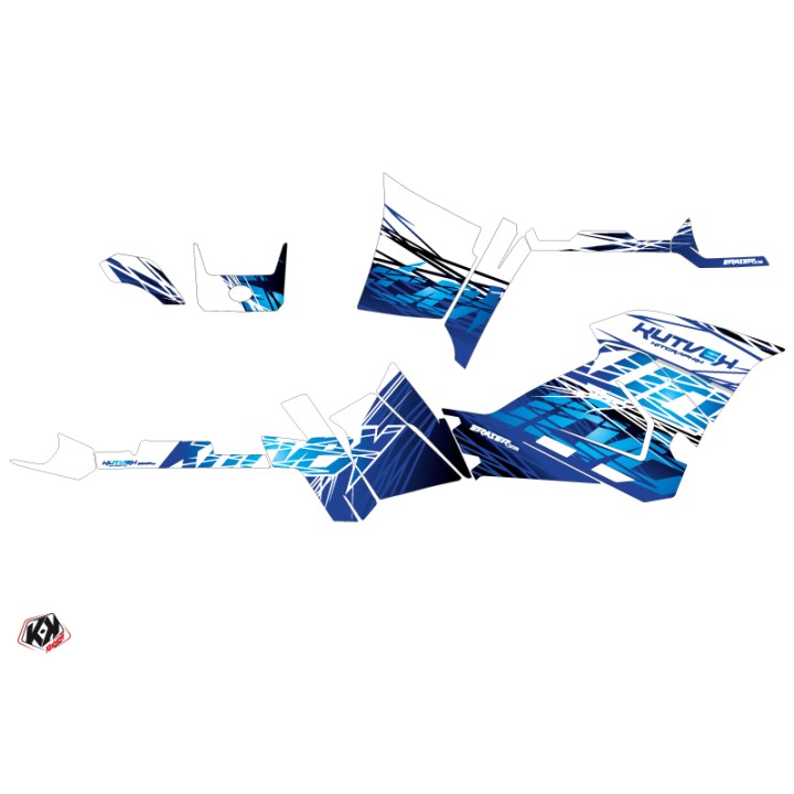 Kit Déco Quad Eraser Polaris 570 Sportsman Forest Bleu (2021-2023)
