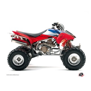 Kit Déco Quad Stage Honda EX 400 Bleu Rouge (2008-2014)