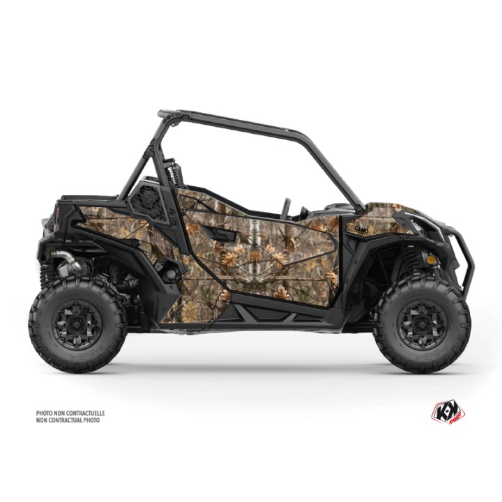 Kit Déco SSV Camo Can Am Maverick Sport Avec Portes Colors (2018-2023