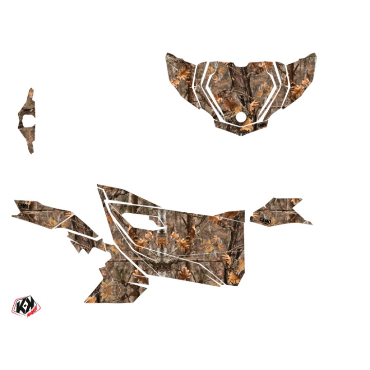 Kit Déco SSV Camo Can Am Maverick Sport Avec Portes Colors (2018-2023