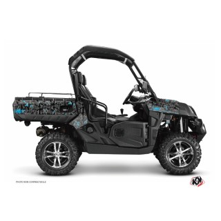 Kit Déco SSV Camo CF Moto U Force 800 Noir Bleu (2013-2023)