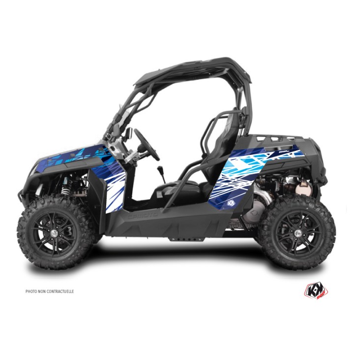 Kit Déco SSV Eraser CF Moto Z Force 800 Bleu (2013-2023)