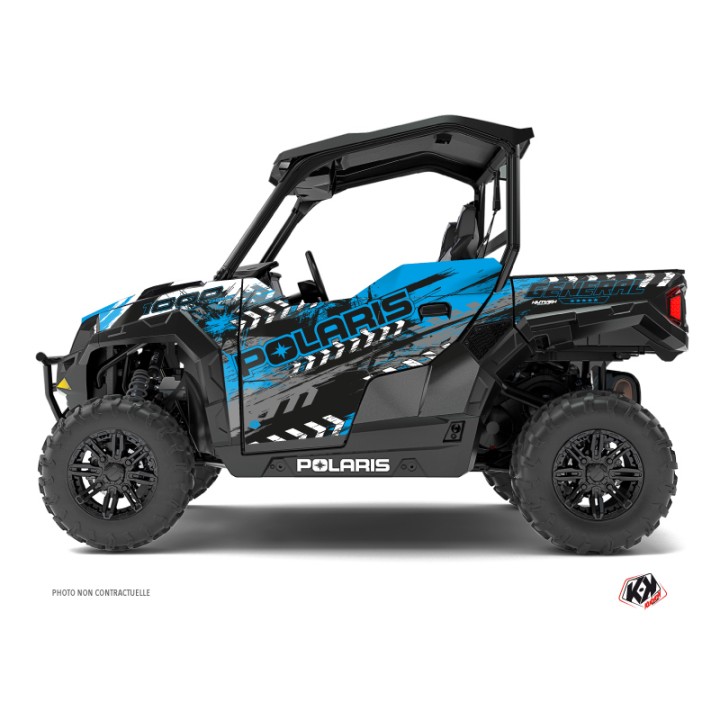 Kit Déco SSV Lifter Polaris GENERAL 1000 Bleu (2016-2021)
