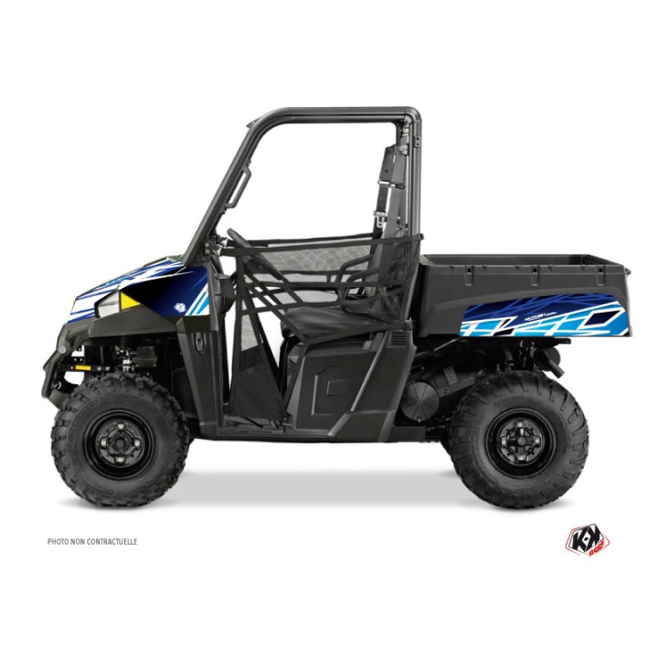 Kit Déco SSV Eraser Polaris Ranger 570 Bleu (2015-2021)