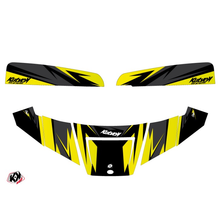 Kit Déco SSV Stage Polaris Ranger 570 Noir Jaune (2015-2021)
