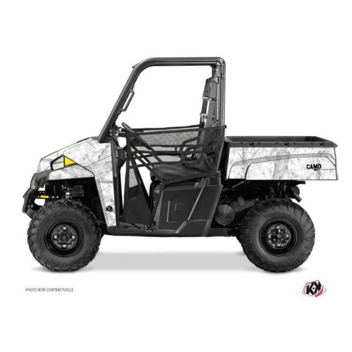 Kit Déco SSV Camo Polaris Ranger 900 XP Blanc (2012-2015)