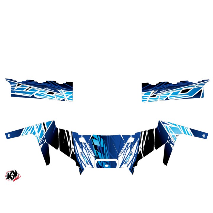 Kit Déco SSV Eraser Polaris Ranger 900 XP Bleu (2012-2015)