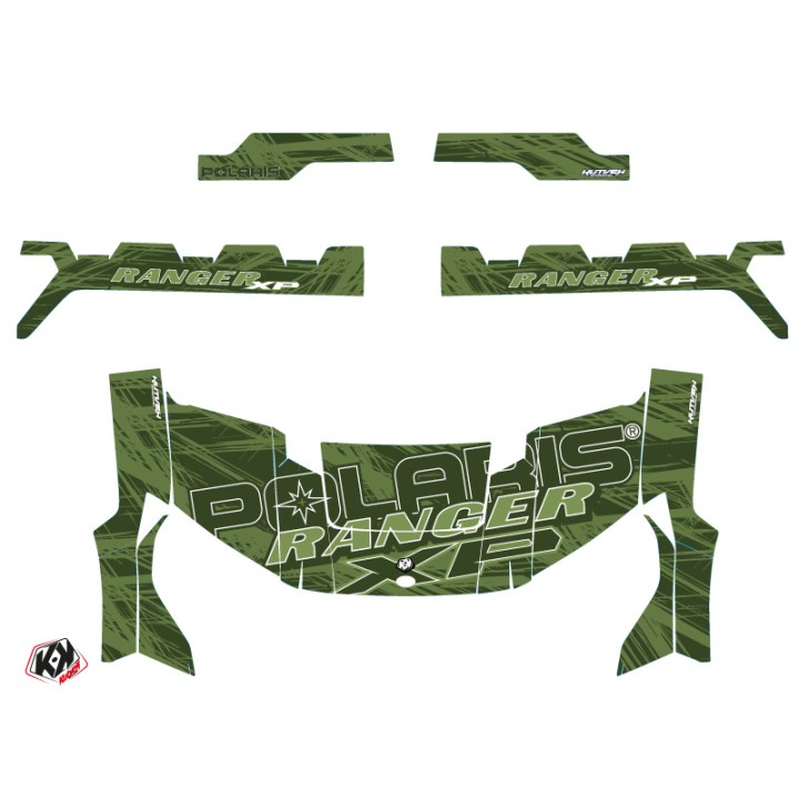 Kit Déco SSV Squad Polaris Ranger 1000 XP Vert (2018-2023)