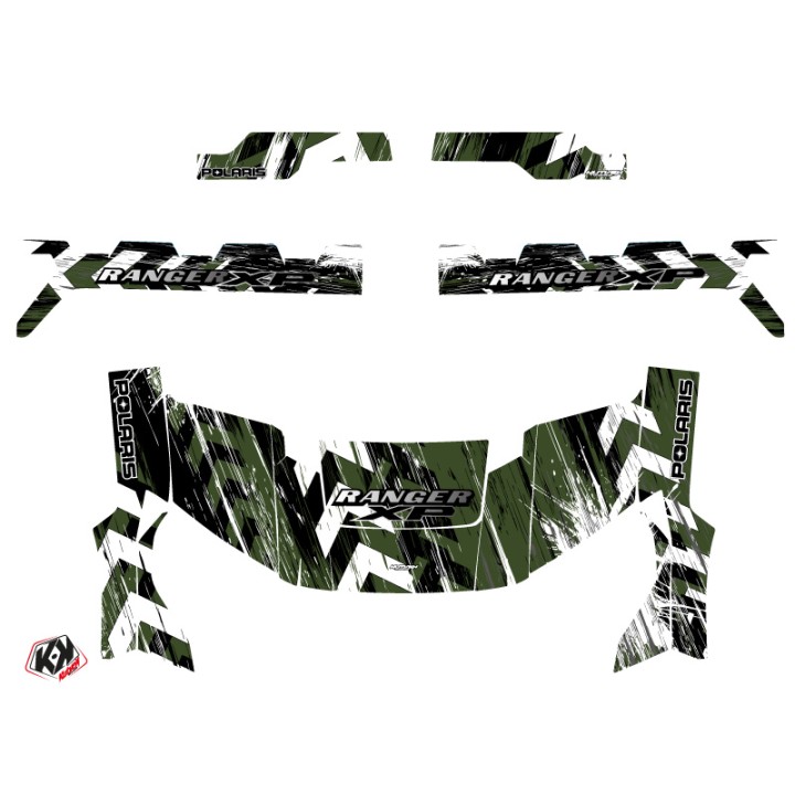 Kit Déco SSV Lifter Polaris Ranger 1000 XP Vert (2018-2023)