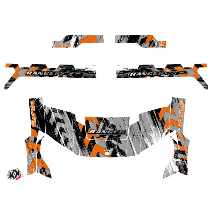 Kit Déco SSV Lifter Polaris Ranger 1000 XP Orange (2018-2023)