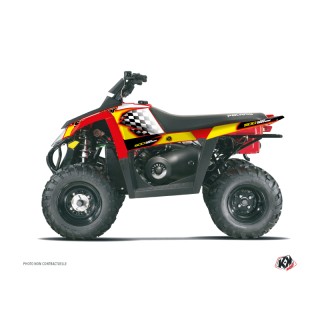 Kit Déco Quad Last Edition Polaris Scrambler 500 Jaune (1997-2009)