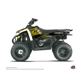 Kit Déco Quad Eraser Fluo Polaris Scrambler 500 Jaune (2010-2013)