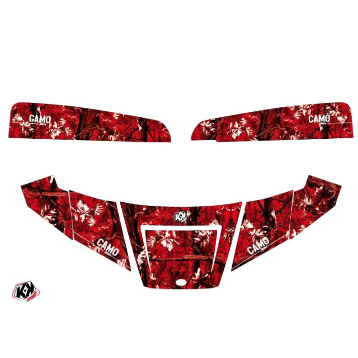 Kit Déco SSV Camo Polaris Ranger 570 Rouge (2022-2023)