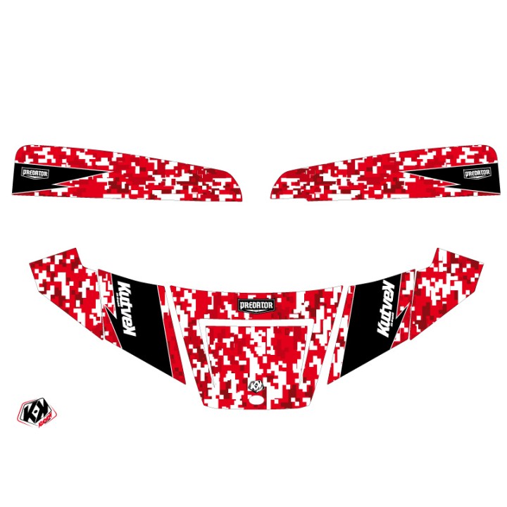 Kit Déco SSV Predator Polaris Ranger 570 Rouge (2022-2023)