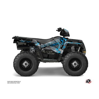 Kit Déco Quad Evil Polaris 570 Sportsman Forest Gris Bleu (2014-2017)