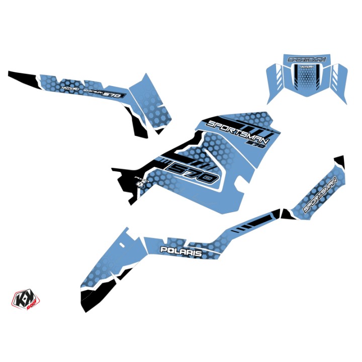 Kit Déco Quad Splinter Polaris 570 Sportsman Bleu (2014-2017)
