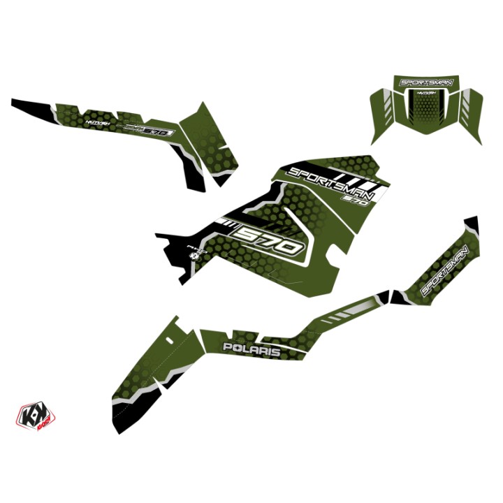 Kit Déco Quad Splinter Polaris 570 Sportsman Vert (2014-2017)