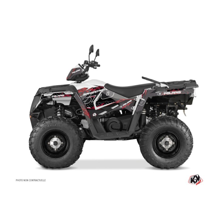 Kit Déco Quad Action Polaris 570 Sportsman Forest Rouge (2014-2017)