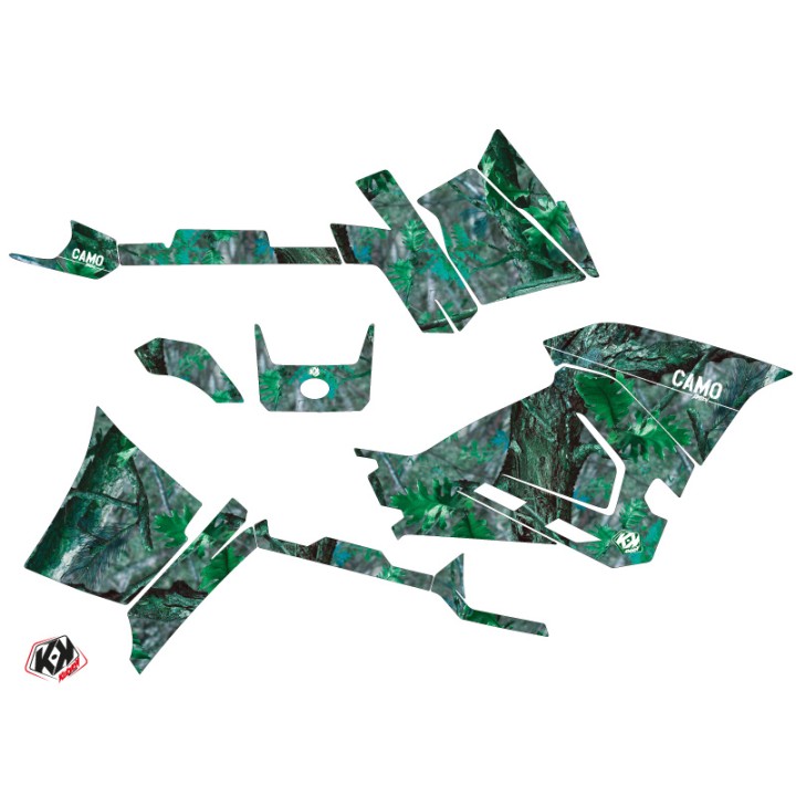 Kit Déco Quad Camo Polaris 570 Sportsman Forest Vert (2014-2017)