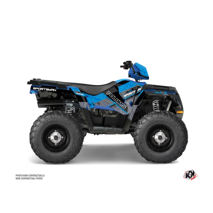 Kit Déco Quad Serie Polaris 570 Sportsman Forest Bleu (2014-2017)