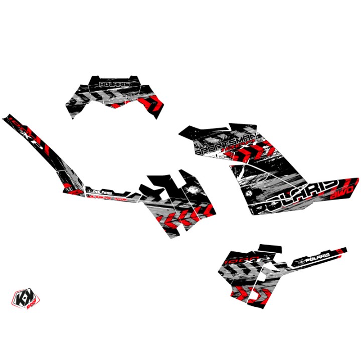 Kit Déco Quad Lifter Polaris 1000 Sportsman XP Forest Rouge (2022-202