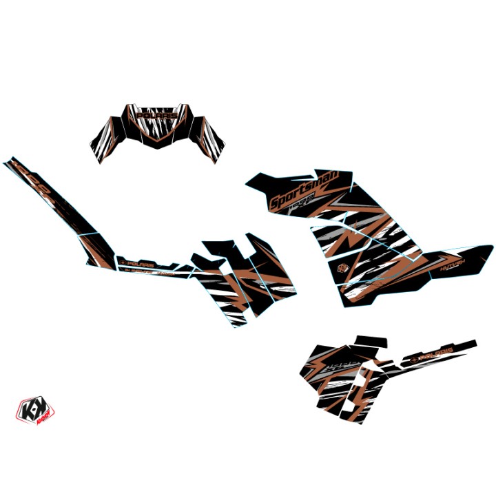 Kit Déco Quad Jungle Polaris 1000 Sportsman XP Forest Marron (2022-20