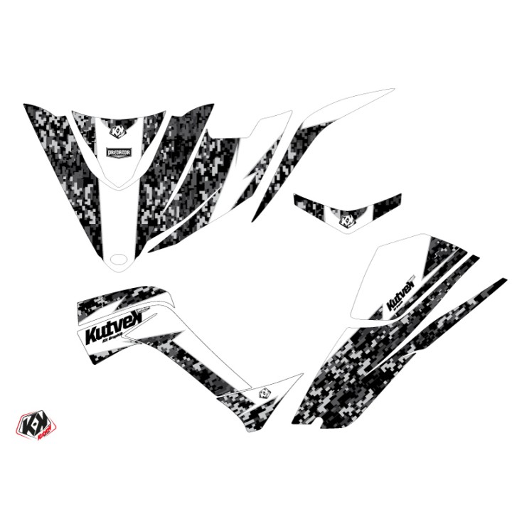 Kit Déco Quad Predator Kymco 450 MAXXER Blanc (2010-2023)