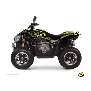 Kit Déco Quad Eraser Kymco 450 MAXXER Neon Gris (2010-2023)