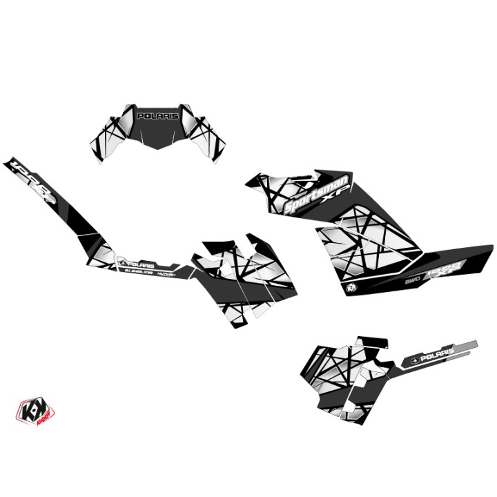 Kit Déco Quad Spin Polaris 850 Sportsman Forest Gris (2013-2016)