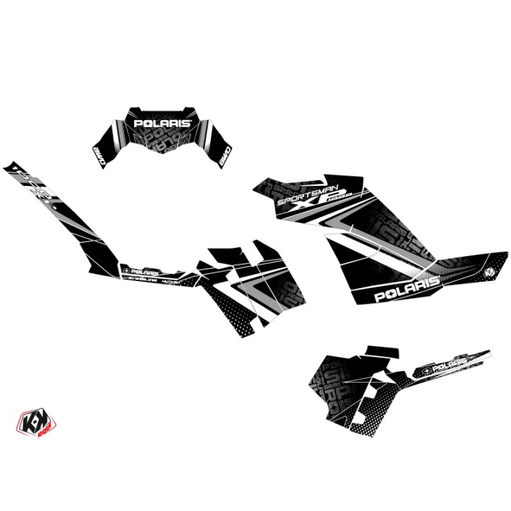 Kit Déco Quad Rock Polaris 850 Sportsman Forest Gris (2013-2016)