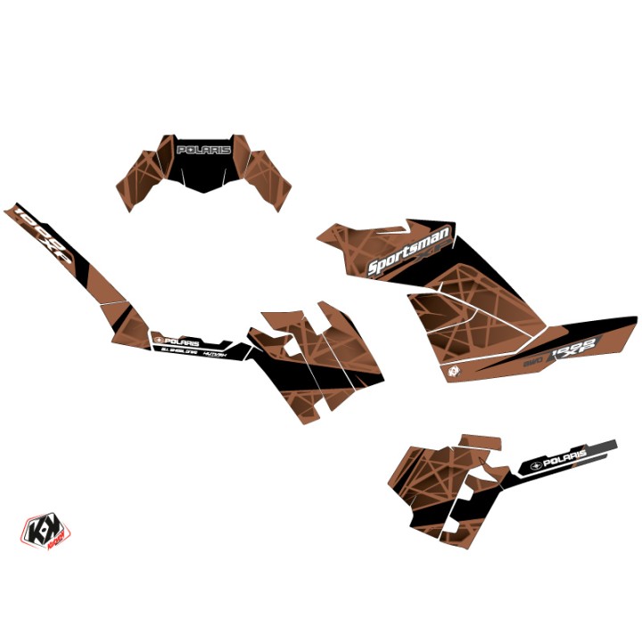 Kit Déco Quad Spin Polaris 850 Sportsman Forest Marron (2021-2023)