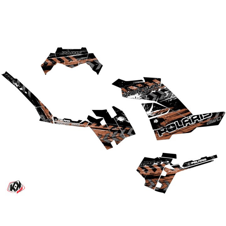 Kit Déco Quad Lifter Polaris 850 Sportsman Forest Marron (2021-2023)