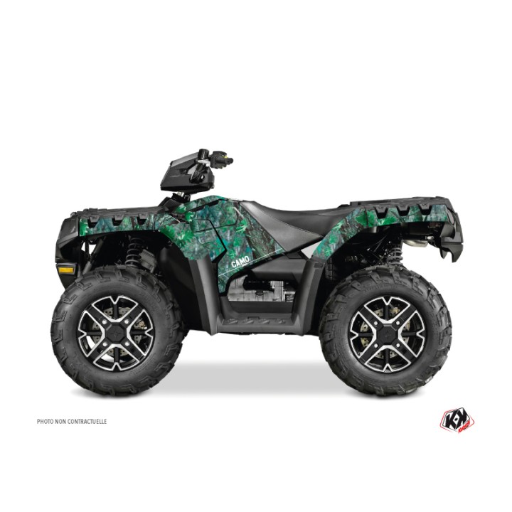Kit Déco Quad Camo Polaris 850 Sportsman Forest Vert (2021-2023)
