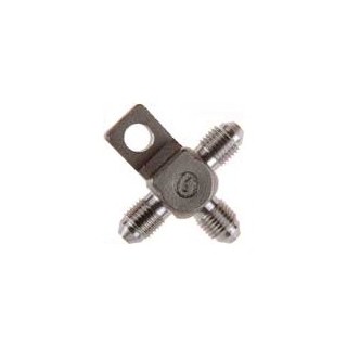 Té Inox à Sertir 10x1.00 Avec Patte de Fixation