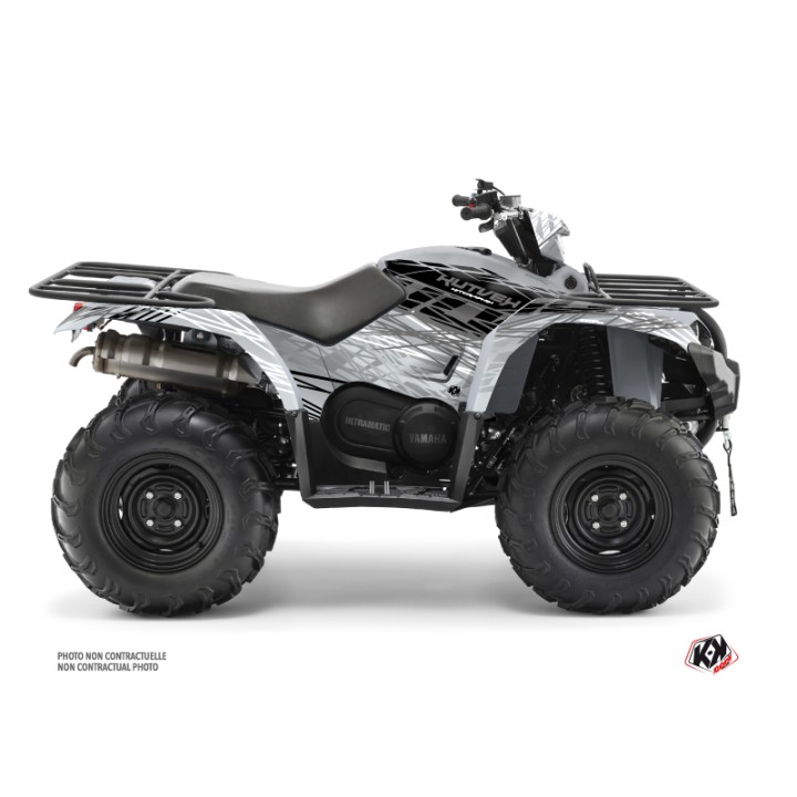 Kit Déco Quad Eraser Yamaha 450 Kodiak Gris (2003-2017)