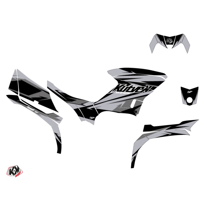 Kit Déco Quad Stage Yamaha 450 Kodiak Gris (2003-2017)