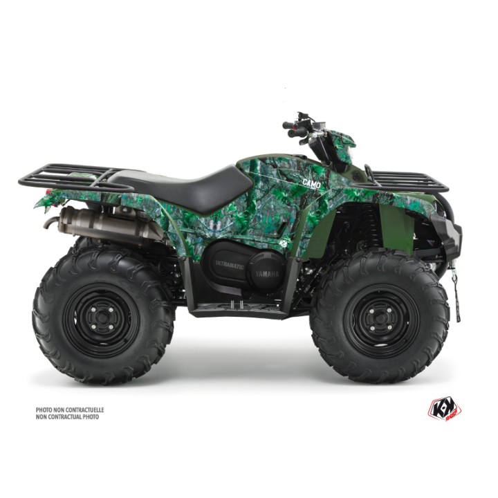 Kit Déco Quad Camo Yamaha 450 Kodiak Vert (2018-2023)