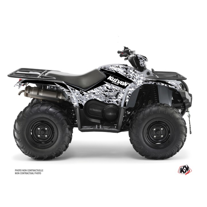 Kit Déco Quad Predator Yamaha 450 Kodiak Gris (2018-2023)