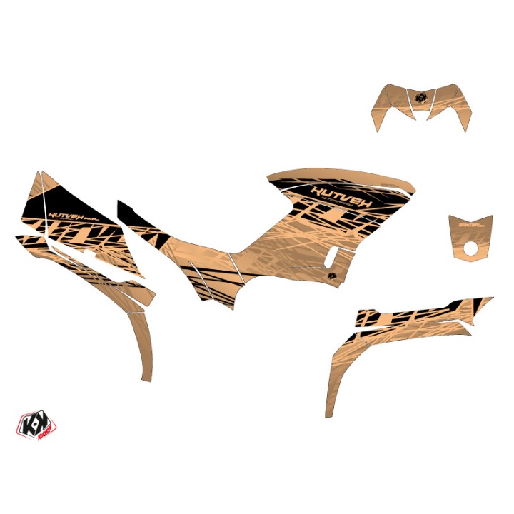 Kit Déco Quad Eraser Yamaha 450 Kodiak Sable (2018-2023)