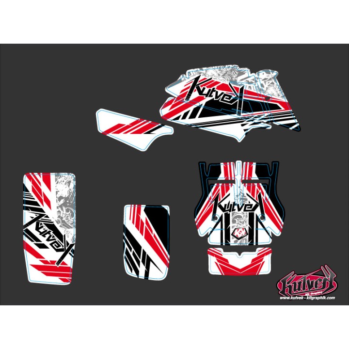 Kit Déco Quad Spirit Yamaha Banshee Rouge (1987-2023)
