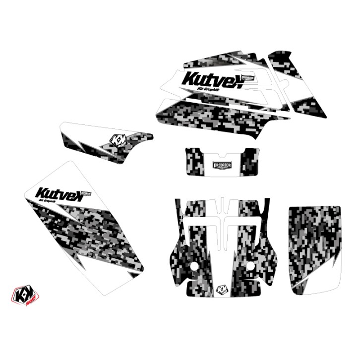 Kit Déco Quad Predator Yamaha Banshee Blanc (1987-2023)