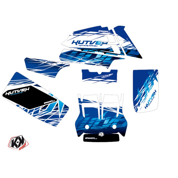 Kit Déco Quad Eraser Yamaha Banshee Bleu (1987-2023)