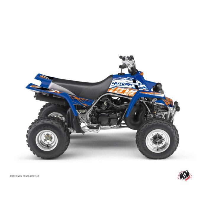 Kit Déco Quad Eraser Yamaha Banshee Bleu Orange (1987-2023)
