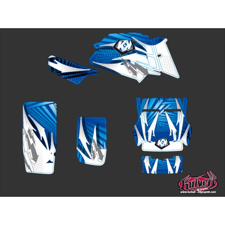 Kit Déco Quad Graff Yamaha Banshee Bleu (1987-2023)