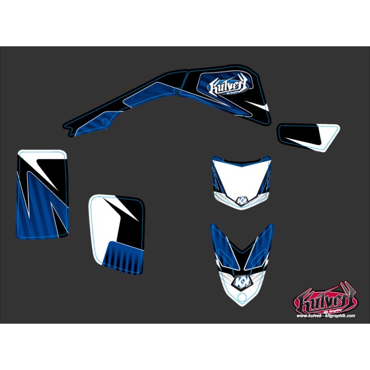 Kit Déco Quad Factory Yamaha Blaster Bleu (1988-2002)