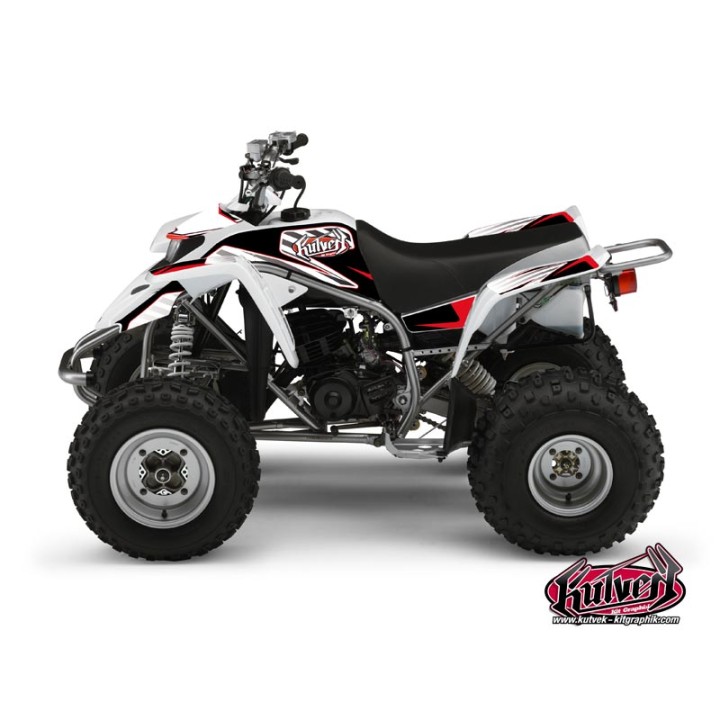 Kit Déco Quad Factory Yamaha Blaster Rouge (1988-2002)