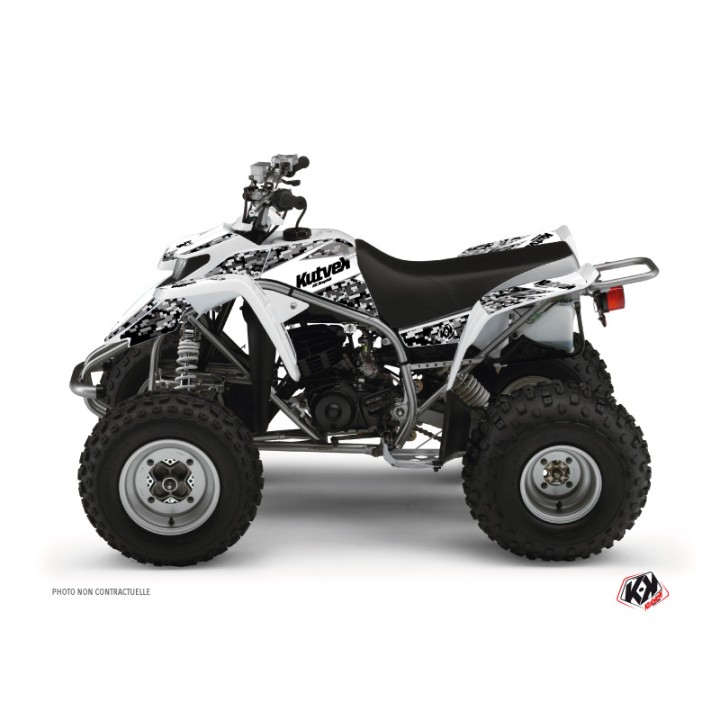 Kit Déco Quad Predator Yamaha Blaster Blanc (1988-2002)