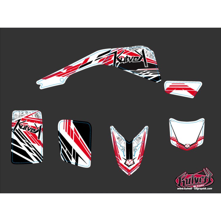 Kit Déco Quad Spirit Yamaha Blaster Rouge (2003-2007)