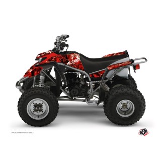 Kit Déco Quad Camo Yamaha Blaster Rouge (2003-2007)